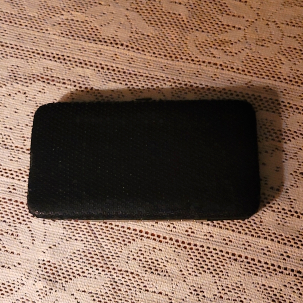 Aldo sequin clasp wallet